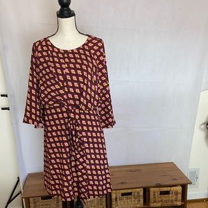 Halogen Dress Burgundy Pink 10 Nordstrom